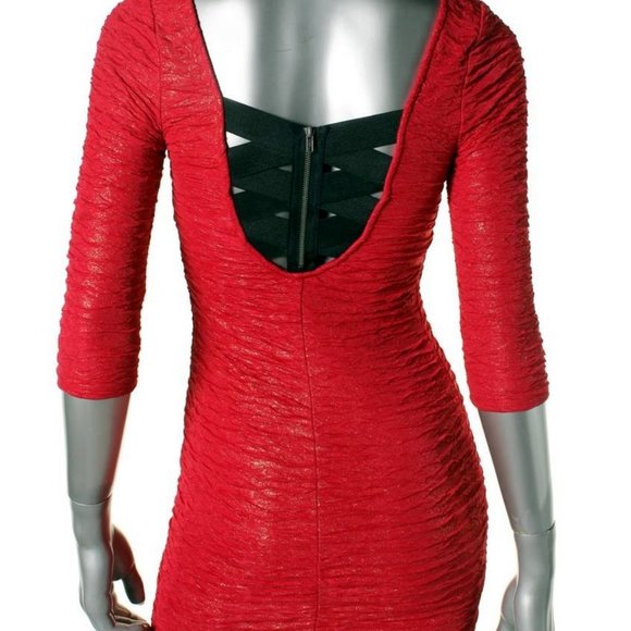 Material Girl Hint of Glitter Club/Party Dress - Picture 3 of 4